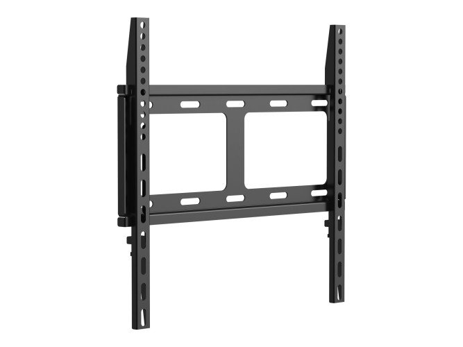 Hikvision - Kit de montaje (soporte de montaje en pared, 2 soportes de montaje) - para Monitor - acero laminado en frío SPCC - negro - tamaño de pantalla: 42" / 43" / 49" / 55" - interfaz de montaje: 400 x 400 mm