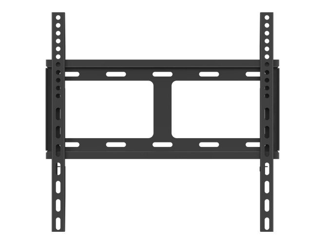 Hikvision - Kit de montaje (soporte de montaje en pared, 2 soportes de montaje) - para Monitor - acero laminado en frío SPCC - negro - tamaño de pantalla: 42" / 43" / 49" / 55" - interfaz de montaje: 400 x 400 mm