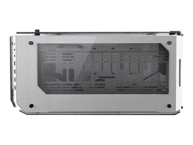 Thermaltake View 71 TG - Snow Edition - torre - placa ATX extendida - panel lateral con ventana (cristal templado) - sin fuente de alimentación (PS/2) - blanco - USB/Audio