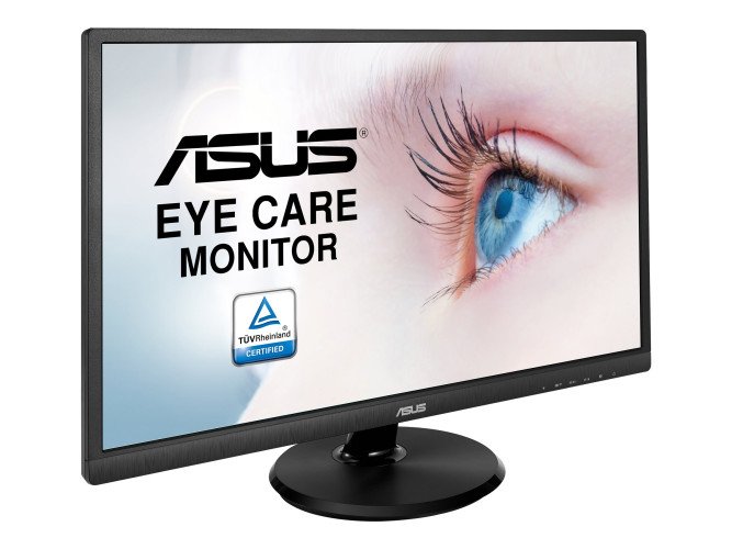 ASUS VA249HE - Monitor LED - 23.8" - 1920 x 1080 Full HD (1080p) @ 60 Hz - VA - 250 cd/m² - 3000:1 - 5 ms - HDMI, VGA - negro