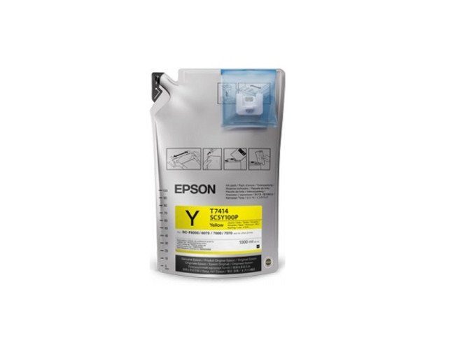 Epson - Paquete de 6 - 1000 ml - amarillo - original - paquete de tinta - para SureColor F6070, F6200, F7070, F7170, F7200, F9200, F9370, SC-F6200, SC-F9200