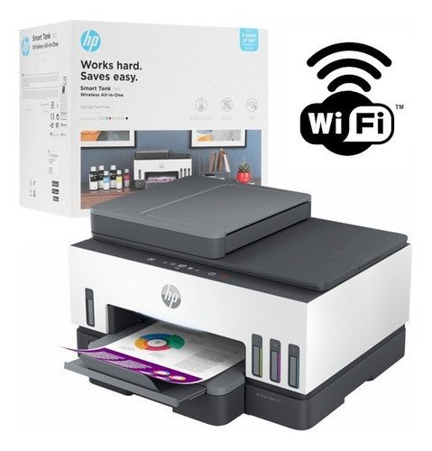 Impresora Hp Multifuncion Smart Tank 790  Wi-fi