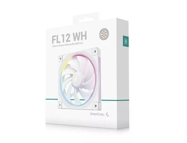 Fan Deepcool FL12 Blanco ARGB
