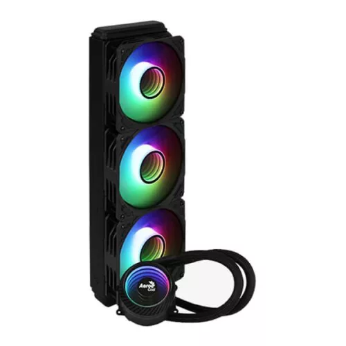 Enfriamiento Líquido Aerocool Mirage L360 / 360mm-Mirage PWM fan*3,Support LGA 1700/AM5