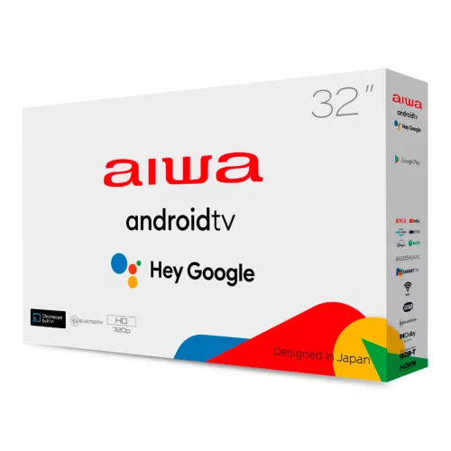 Smart Tv Aiwa Aw32b4sm 32'' Led 720p 60hz Isdbt Android