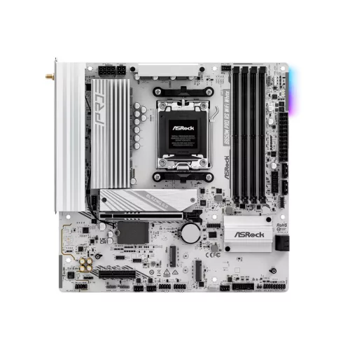 Motherboard Asrock B850m Pro Rs WiFi White Am5