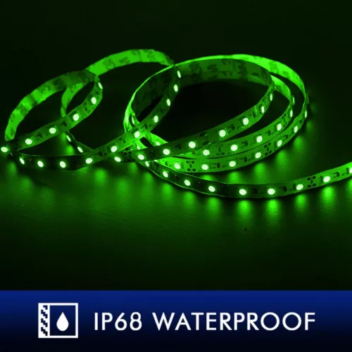 Cinta Led 5m 600xsmd3528 12v Ip68 Verde