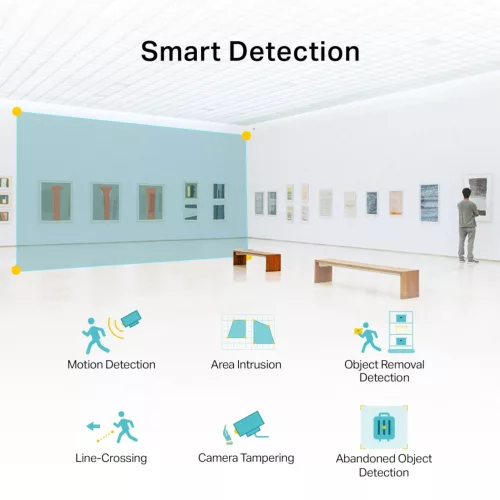 Cámara Seguridad Ext Tp-Link Vigi C230I Mini Color Día Noche 2K 3mp