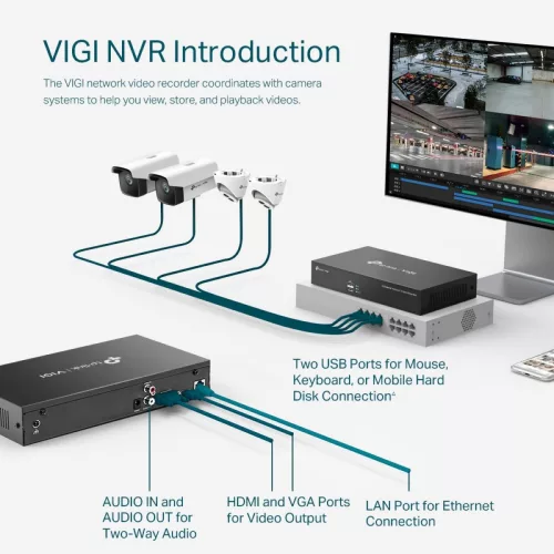 Nvr Tp Link Ip 8 Canales 1008h
