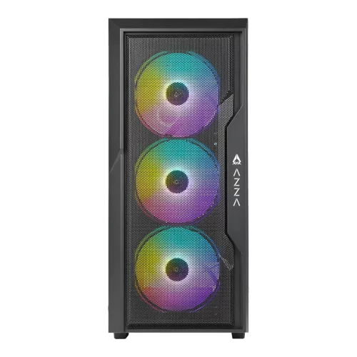 Gabinete Gamer Azza Fighter Csaz-290 Ventana Vidrio Templado