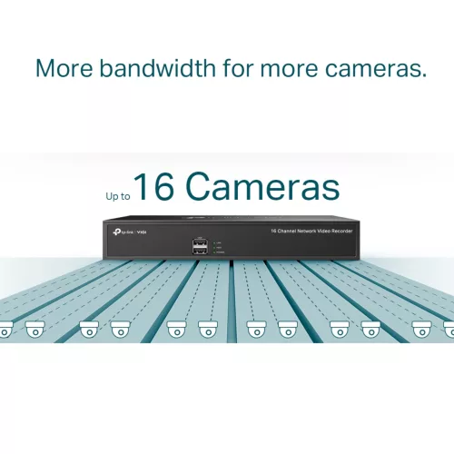 Nvr Tp-Link Vigi Nvr1008h 16 Canales