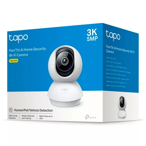 Cámara Ip Tp-link Tapo C230 3k 5mp Wifi Visión Nocturna