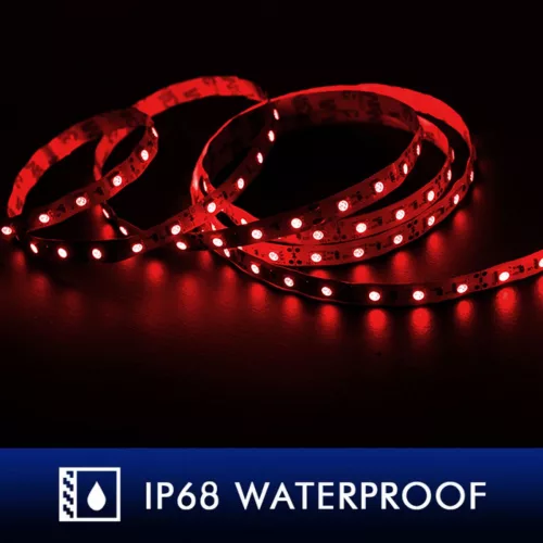 Cinta Led 5m 600xsmd3528 12v Ip68 Roja