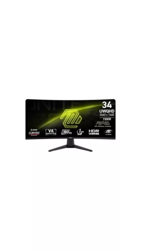 MONITOR MSI 34" MAG 346CQ UltraWide Curved Gaming 180 Hz
