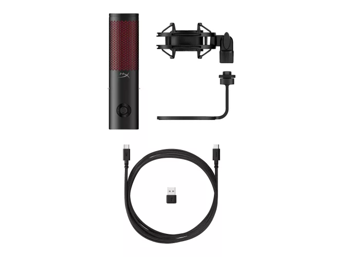 Microfono HyperX QuadCast 2 USB negro