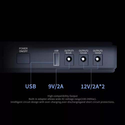 Mini Ups SKE DC10400 Pro Li-ion 10400mAh 38,48Wh