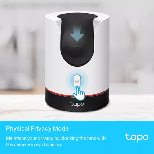 Cámara De Seguridad Tp-Link Tapo C225 Interior Visión Nocturna 2K 360°