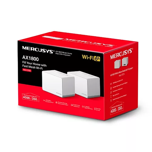 Access Point Mercusys Halo H70x 2,4ghz/5ghz Ax1800 Pack x2