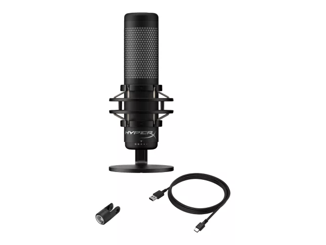 Microfono HyperX QuadCast 2 USB negro
