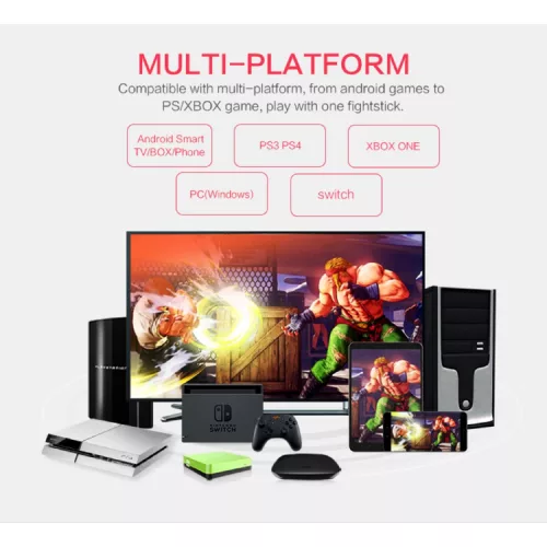 Joystick Arcade PXN Fight Stick 0082 PC,PS4,PS3,XB