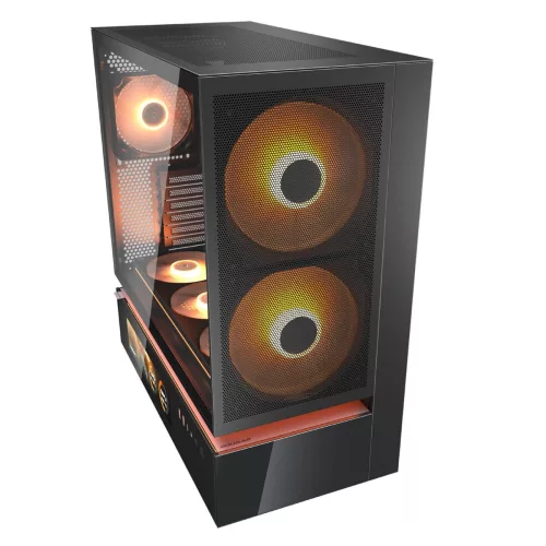 Gabinete Cougar Cfv235 Mesh Vision Black