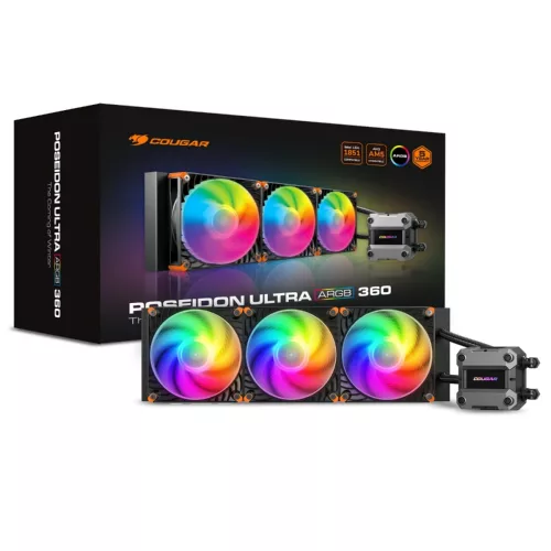 Water Cooling Cougar Poseidon Ultra 360 Argb Bk