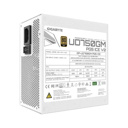 FUENTE 80 PLUS 750GM PG5 ICE