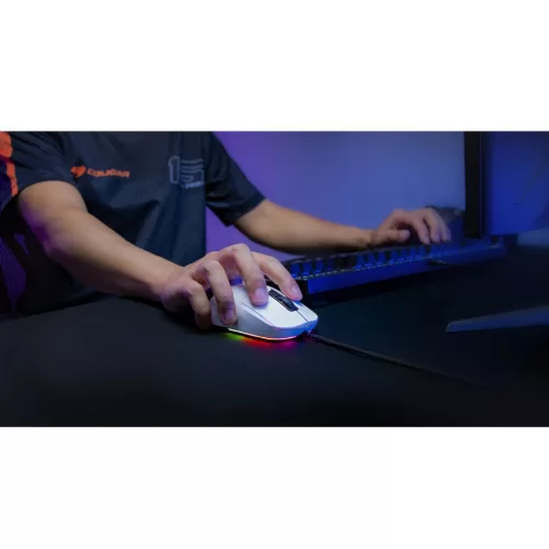 Mouse Cougar Minos Neo White