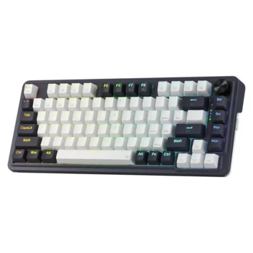 Teclado Redragon UCAL PRO K673CPG RGB PRO SP Cream Purple Green