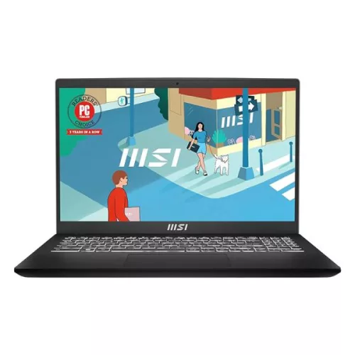 LAPTOP MSI MODERN 15 B7M-287XCR 9S7-15HK12-287 15.6" RYZEN 5 7530U 16GB ONBOARD 512GB SSD SIN SISTEMA OPERATIVO-SPANISH