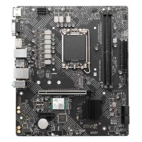 TARJETA MADRE MSI PRO H610M-G WIFI LGA1700 MICRO-ATX DDR5 911-7D46-150 NEGRO
