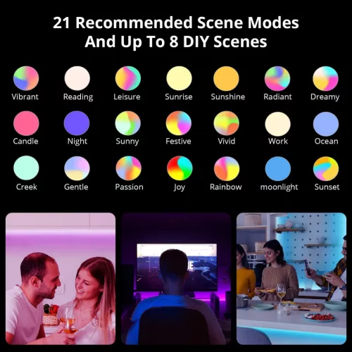 Tira Led Sonoff L2-2m Wi-fi Smart Rgb 2m
