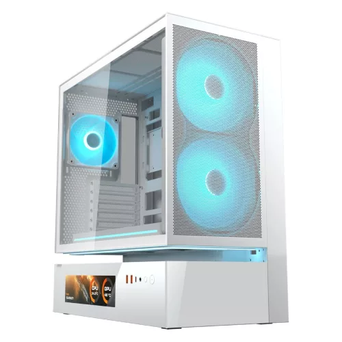 Gabinete Cougar Cfv235 Mesh Vision White