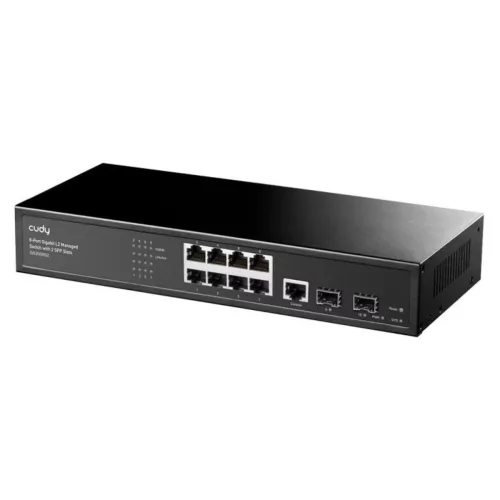 Switch Cudy 8 Puertos Gigabit Admin + 2 SFP