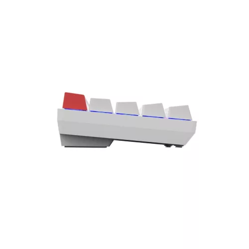 Teclado Marvo Mecánico Kg933g 60% Sw Red Ing Wh