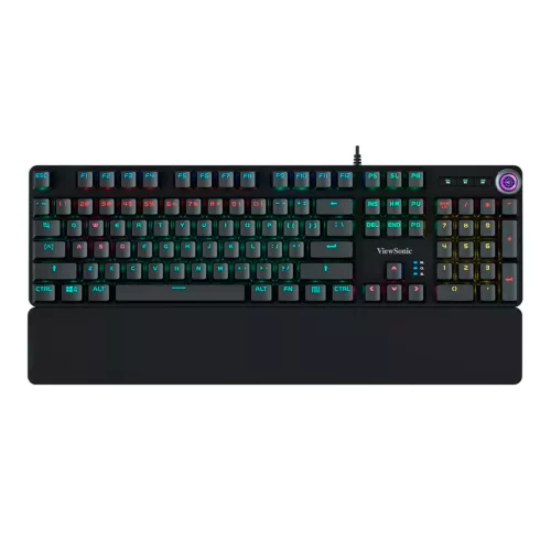 Teclado Gaming Usb A ViewSonic Ku535 Español Mecánico Rgb