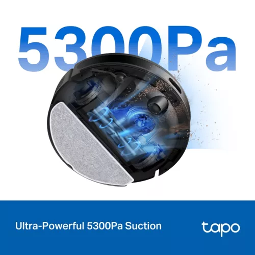 Aspiradora Robot Tp-Link Tapo Rv20 Max Plus Con Base Autovaciado 5300Pa