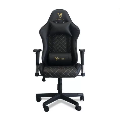 Silla Perseo Pegasus Negro / Dorado