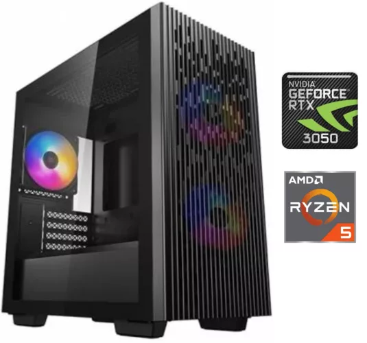 Equipo Gamer Ryzen 5 5600GT, 16GB, 512GB, RTX 3050 6GB