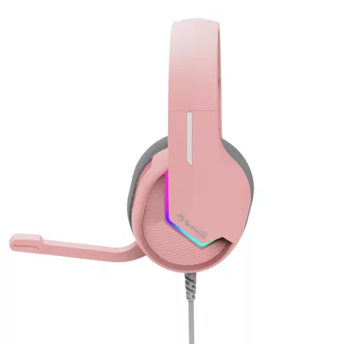 Auricular Marvo H8618 Tactic 40 Rgb Pk
