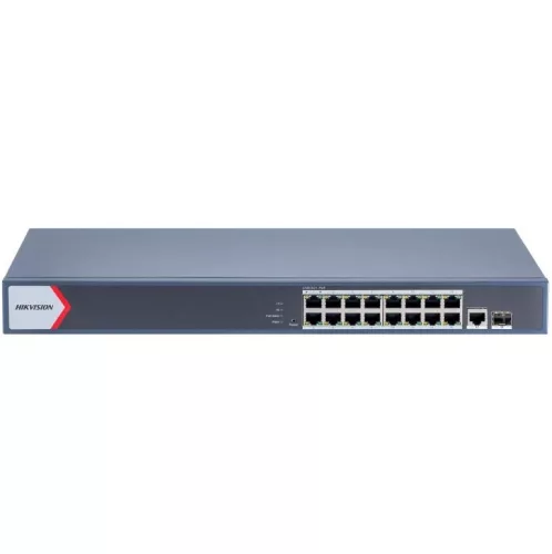 Switch PoE Hikvision 16 puertos gigabit 130w admin.