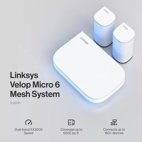 Router Velop (3pk) Ln11011202 Ax3000 Wifi6 Linksys