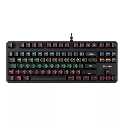 Teclado Gaming Usb A ViewSonic Ku520 Inglés Mecánico Rgb