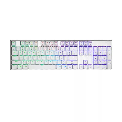 Keyboard SK653/White/TTC Low Blue/US Cooler Master