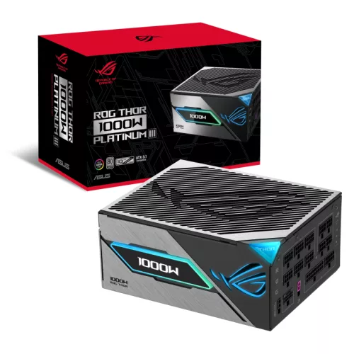 Fuente Asus ROG Thor 1000P3 Gaming 80 Plus Platinum