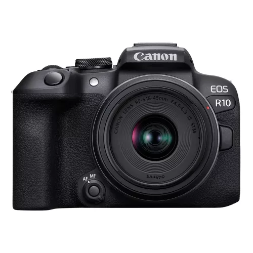 Cámara Digital Canon Eos R10 Mirrorless RF-S 18-45mm 24,2mp 4K