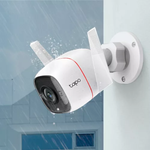 Cámara De Seguridad Tp-Link Tapo C310 Exterior Visión Nocturna 2K