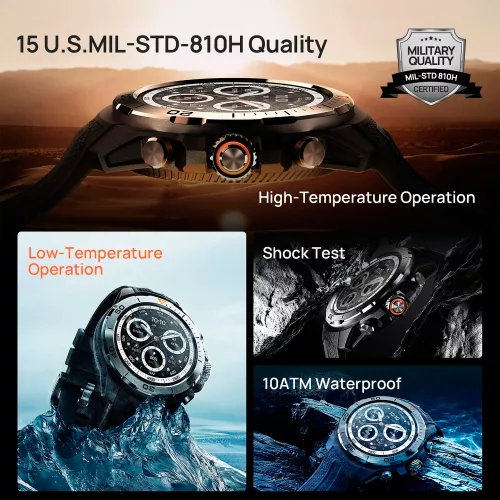 Reloj Inteligente Mibro Watch GS Explorer 47,8mm 10atm 1,32'' Bluetooth