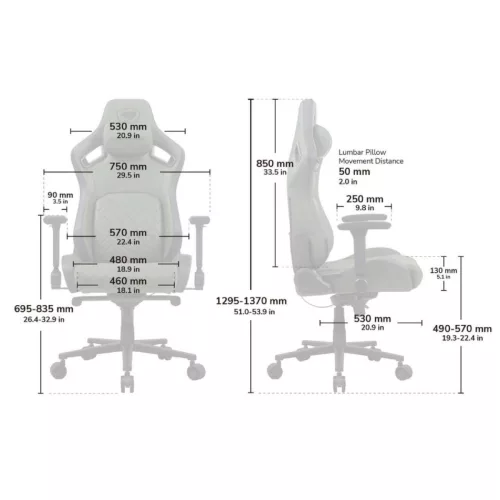 Silla Cougar Defensor S Jet Gray F