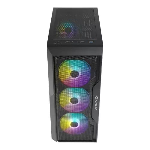 Gabinete Gamer Azza Fighter Csaz-290 Ventana Vidrio Templado